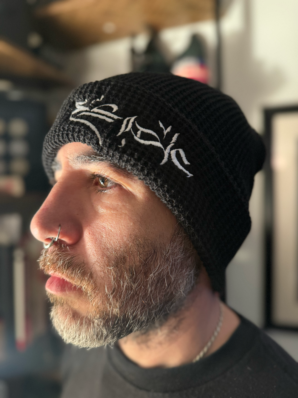 帽子 GOOD GRIEF! PATCHED KNIT BEANIE good grief Beanie - Interscope Records